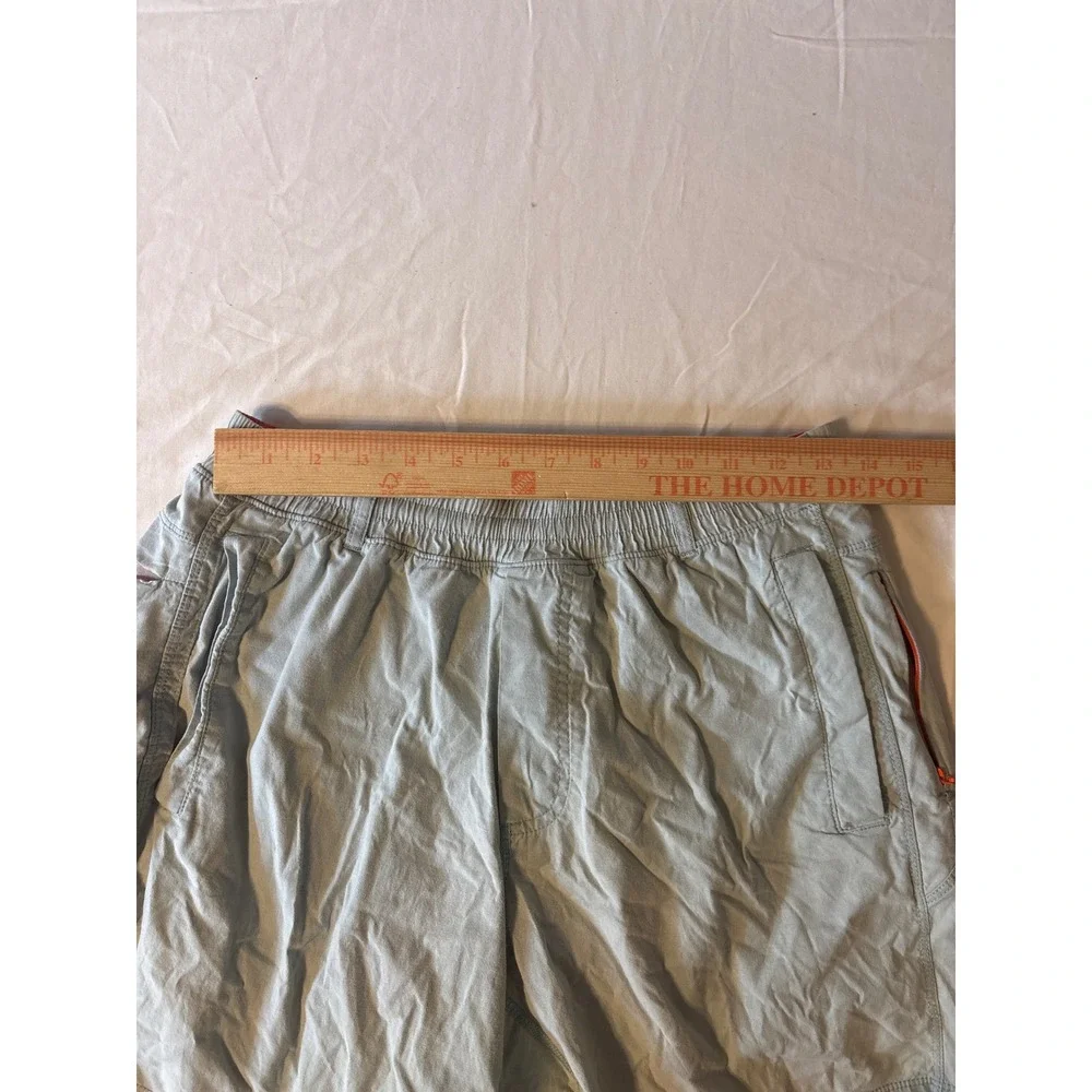 Birddogs Gym Shorts Mens Medium Light‎ Blue Orange Excellent Athletic Workout
